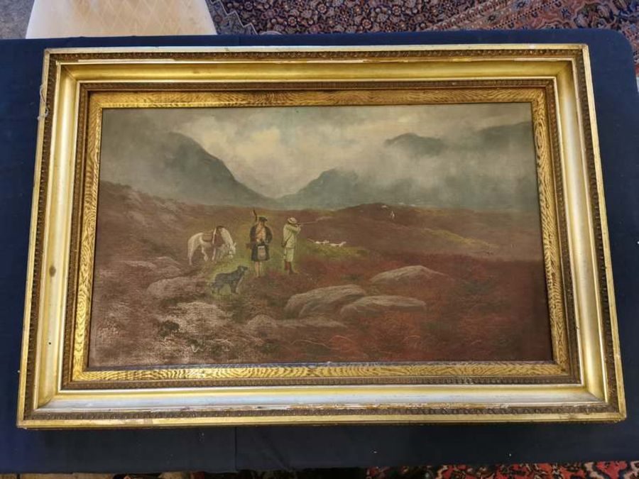 A late 20th century oil painting of a coastal scene, signed Rosemary Muil, (Frame: 64cm x 55cm) - Image 4 of 4