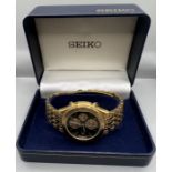A selection of gentlemen's wristwatches to include a Seiko Olympic Chronograph; a Smiths 5 Jewels; a