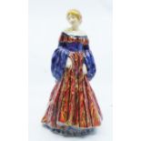 A Royal Doulton "Pretty Lady" figure model 186 (?) designed by H.Tittensor and introduced in 1918 in