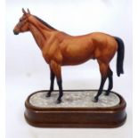 A Royal Worcester Multi Grand National Winner Red Rum C1975, limited edition of 250, certificate
