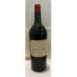 A Magnum of Chateau Lynch Bages 1961 Good level, label ok cellar stored