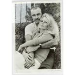 Terry O'Neil-" Sean  Connery and Bridget Bardot"  Provenance Tristians Gallery receipt