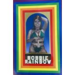 A signed Peter Blake 1948-2018 "Bobbie  Rainbow "numbered study 1847/2000 Signed edition good