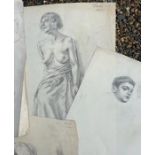 Ernest Proctor Modern British 1885-1935 various signed pencil studies a collection