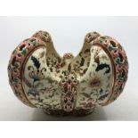 A porcelain bowl. (a/f)