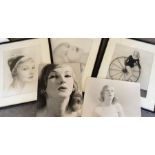 A collection of vintage photographs of Diana Gilbey