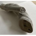 A 19th cent painted Wooden arm fragment