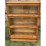 A Globe Wernicke  oak  bookcase