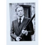 Terry O'Neil -Michael Caine, The set of Get Carter signed and numbered 7/50 Silver Gelatin print