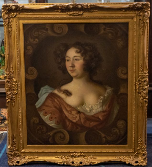 ************** THIS LOT HAS BEEN WITHDRAWN *********************** Follower of Peter Lely (1618- - Image 3 of 3