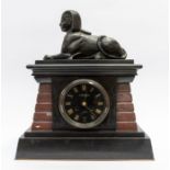 Le Roy et Fils marble mantle clock