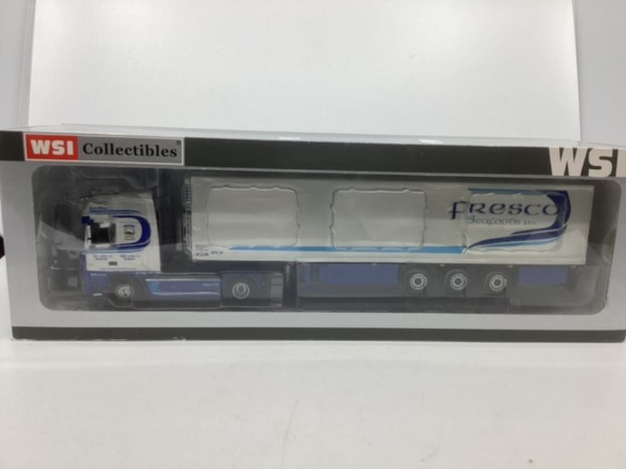 WSI Fine Model 1:50 truck DAF Fresco seafoods Ltd ; boxed and unused (1)