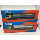 Tekno - Fine Model trucks scale 1:50 : 09/2005 Caffrey and Iggy  Madden 02/2005 : both boxed and