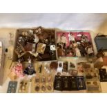 Huge collection of Vintage dolls house emporium furniture packs no also a tray of artist made