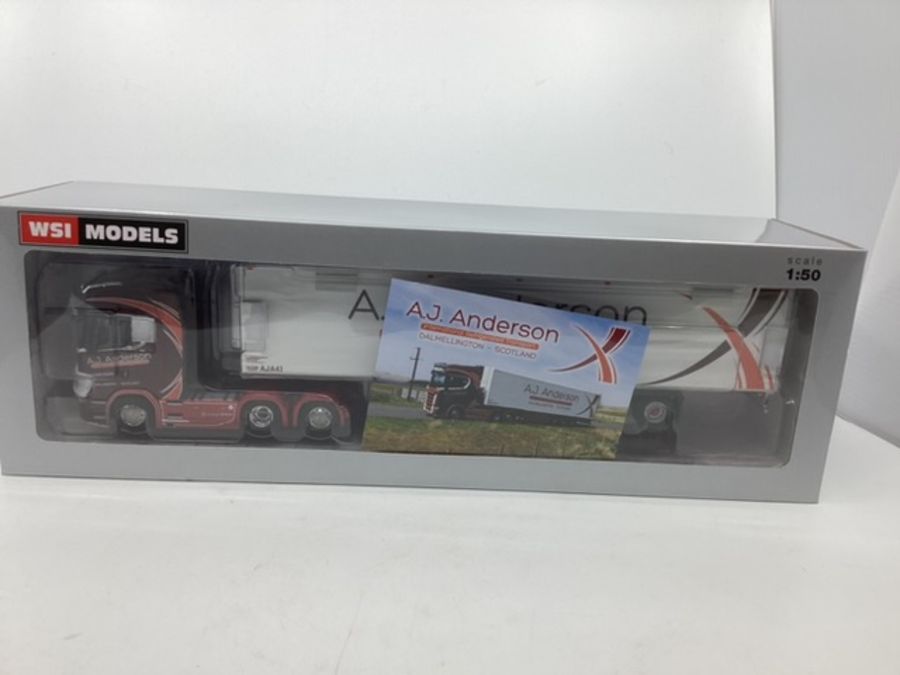 Fine Model trucks ; 1;50 scale WSI  A J Anderson Dalmellington Scotland