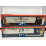 Tekno trucks : the British collection , Hamilton 11/1999 79 and Gibbs 04/1997 52 pair of boxed and