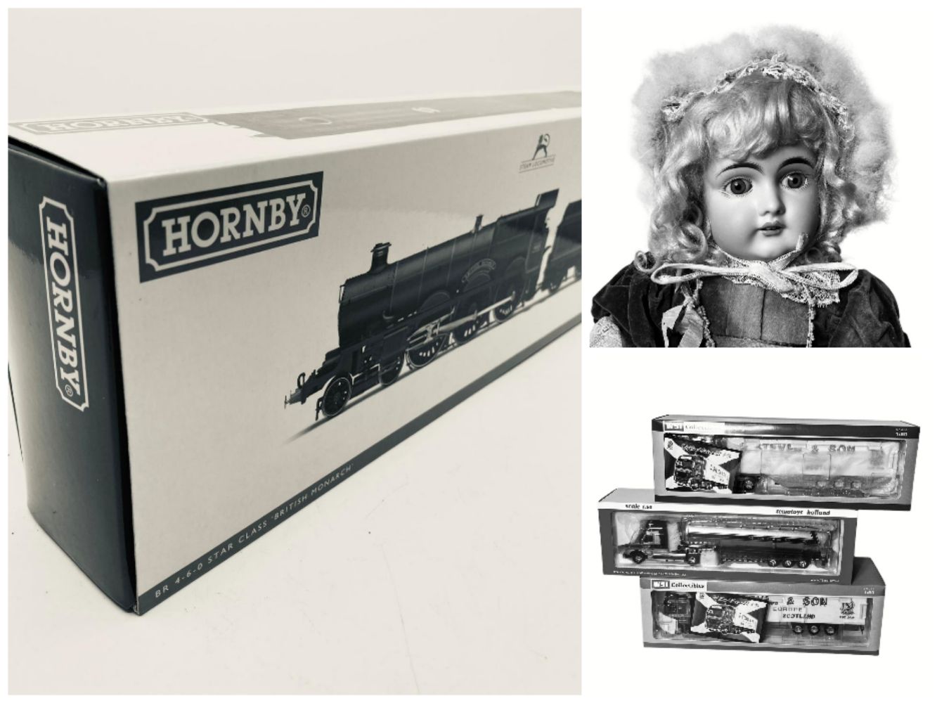 BISHTON HALL: Toys; Model Railways; Trucks; Teddy Bears ;Dolls & Dolls Houses