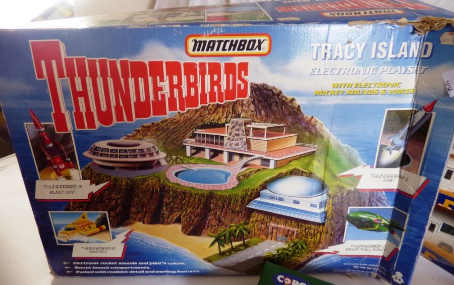 Vintage toy interest, to include a Matchbox Tracy island with many accessories and figures, not - Image 3 of 3