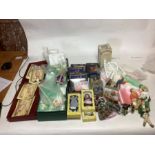 Dolls house furniture, dolls prams and furniture and kits for making miniature porcelain dolls no