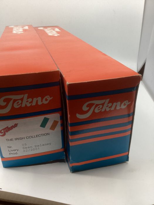 Tekno Fine Model trucks : 1:50 scale-Delaney  cuisine02/2001 and H J Van Bentum BV tanker unit- - Image 3 of 3