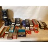 Hornby Bachmann and other model Railway train EMPTY boxes ( no contents in boxes) storage for a