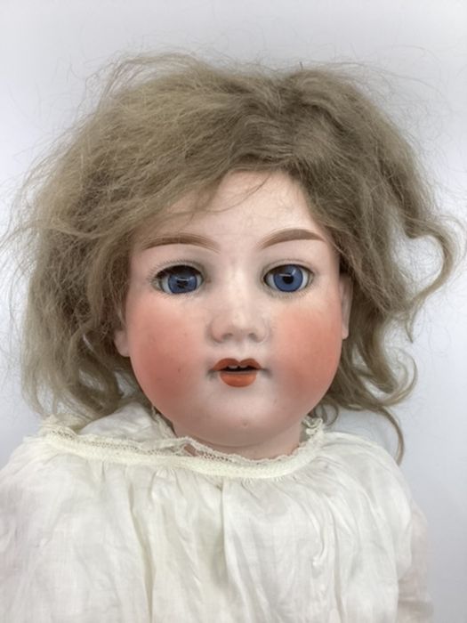 *** REOFFER IN JUNE 7TH SALE*** Large Antique 28” Armand Marseille German bisque head doll 390