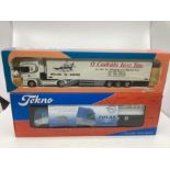 Tekno Irish collection scale 1:50 trucks dingle 05/2002 10 and polar international no.90 both