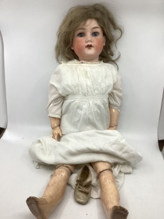 *** REOFFER IN JUNE 7TH SALE*** Large Antique 28” Armand Marseille German bisque head doll 390 - Image 3 of 4