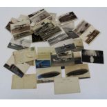 Postcards, in excess of three dozen cards, largely early 20th century photographic, including