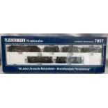 Fleischmann: A boxed Fleischmann N Gauge set, Reference 7897. Limited Edition. Contains Class 39