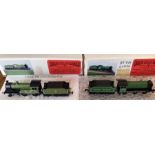 Union Mills: A pair of boxed N Gauge locomotives by Union Mills Models, BR J39 0-6-0, and NE Class R