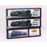 Bachmann: A collection of three boxed Bachmann, OO Gauge, locomotive and tender, to comprise: A4
