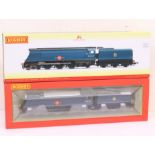 Hornby: A boxed Hornby, OO Gauge, Early BR Merchant Navy (Original) 'East Asiatic Company' No.