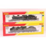 Hornby: A pair of boxed Hornby Railroad, OO Gauge, locomotive and tender, to comprise: 4-4-0 LMS