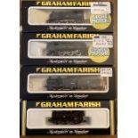 Graham Farish: A collection of four boxed Graham Farish, N gauge locomotives, to comprise: BR 0-6-