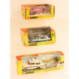 Corgi: A collection of three boxed Corgi Toys, Whizzwheels vehicles, to comprise: Rolls Royce Silver