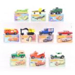 Matchbox: A collection of ten assorted boxed Matchbox 75 Series vehicles to comprise: Rescue
