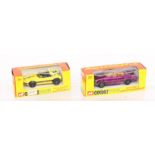 Corgi: A boxed Corgi Toys, Whizzwheels, Bertone Runabout Barchetta, Reference 386; and another boxed