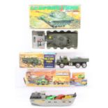 Matchbox: A boxed Matchbox, Commando Task Force Set, comprising of landing craft, three boxed