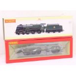 Hornby: A boxed Hornby, OO Gauge, Early BR Rebuilt Patriot Class 'E Tootal Broadhurst' No. 45534,
