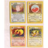 Pokémon: A complete Pokémon Jungle Set, comprising 64 cards. To include various 1st Edition cards: