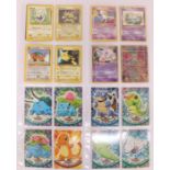 Pokémon: A collection of assorted Pokémon cards to include: Black Star Promo, Evolutions, Topps