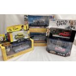 Corgi: A collection of assorted boxed Corgi vehicles to include: two Corgi Trams, Mr Bean Mini,