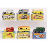 Matchbox: A collection of six assorted boxed Matchbox 75 Series vehicles to comprise: Mercedes