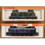 Arnold: A pair of Arnold N Gauge locomotives, 2417 and 2451. Both boxed in good condition. Please