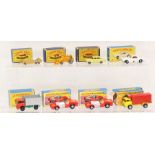 Matchbox: A collection of eight assorted boxed Matchbox 75 Series vehicles to comprise: Road