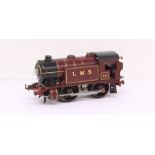Hornby: A Hornby, O Gauge, LMS 70 0-4-0 20V locomotive. General wear expected with age. Used