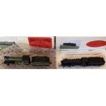 Union Mills: A pair of boxed N Gauge locomotives by Union Mills Models, Midland Railway Class 2P 4-