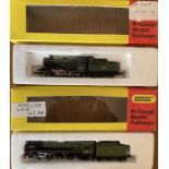 Minitrix: A pair of boxed N Gauge locomotives by Hornby Minitrix, BR 2MT 2-6-0 and BR 7P 4-6-2