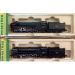 Minitrix: A pair of boxed Minitrix N Gauge locomotives, BR 9F and BR 7P Boadicea. Both boxed in good